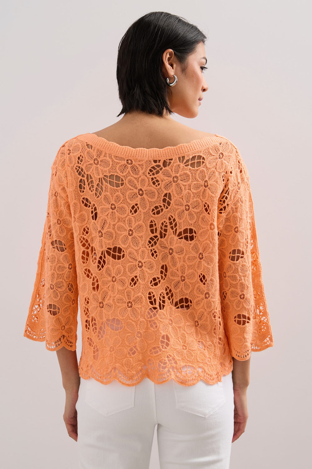 Cotton crochet top