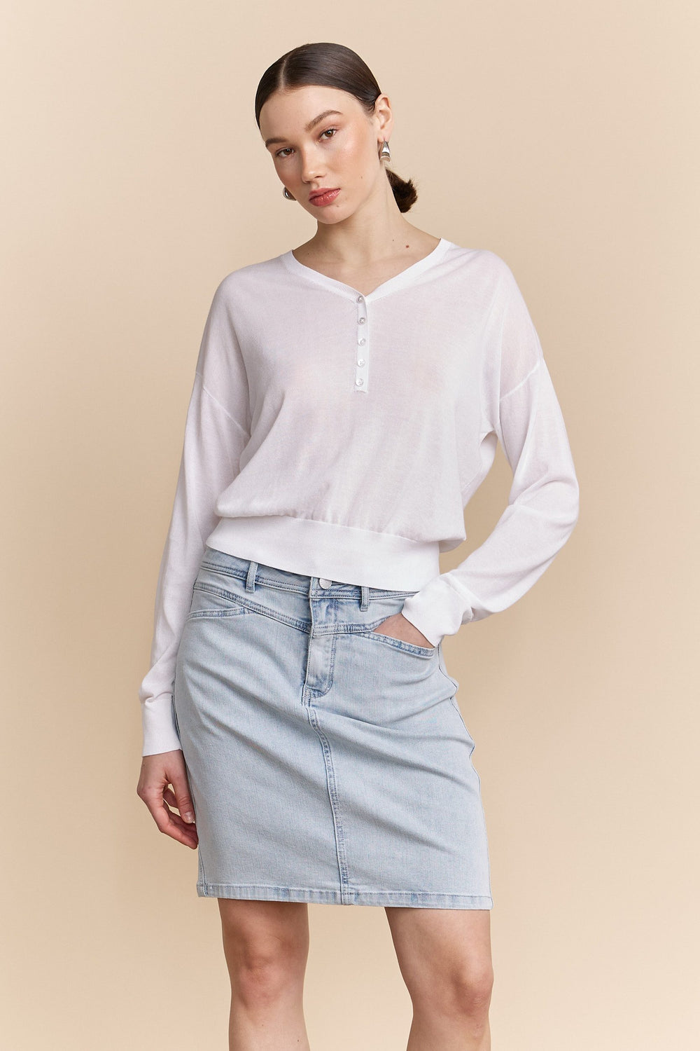 Chandail de maille fine