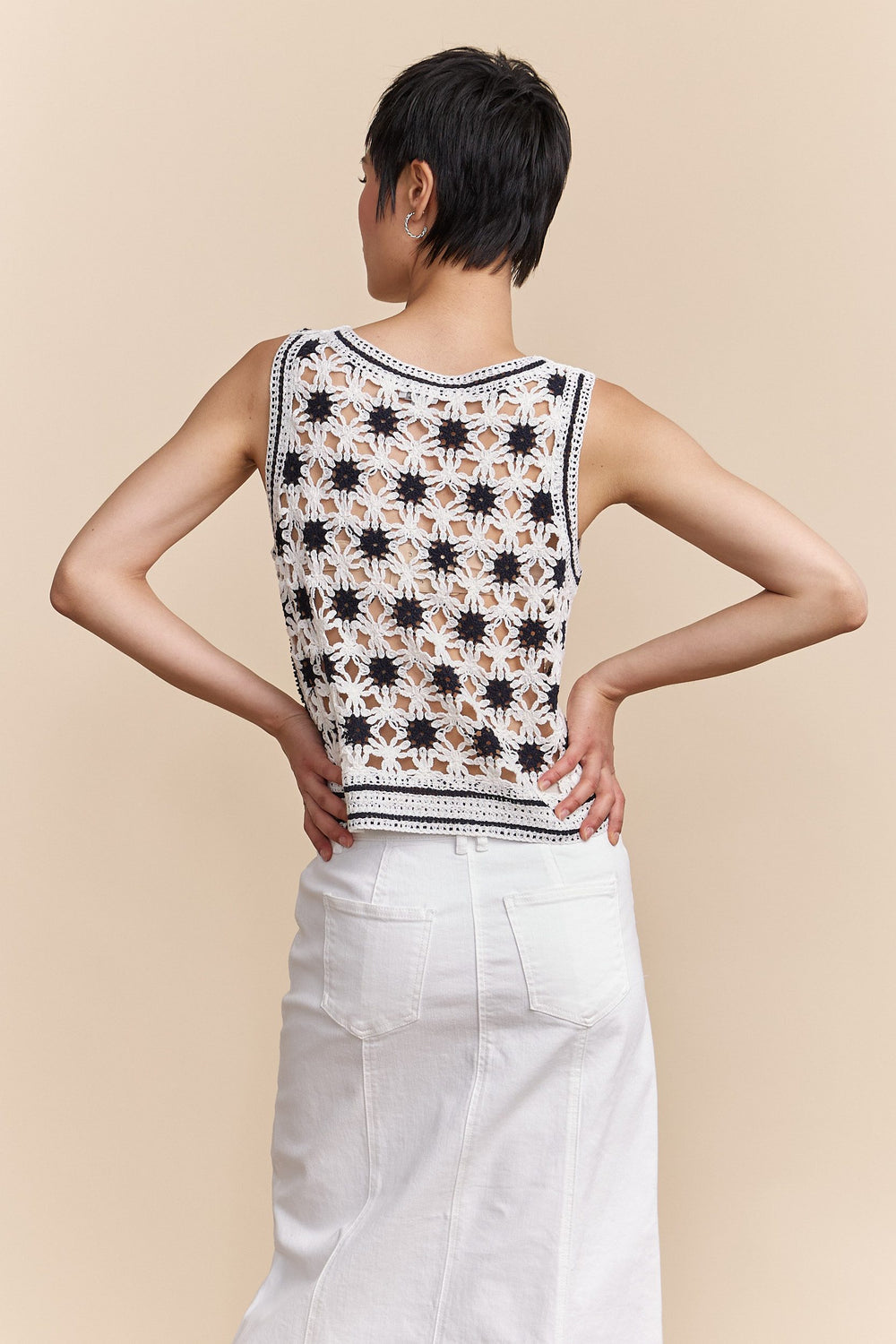 Haut en crochet