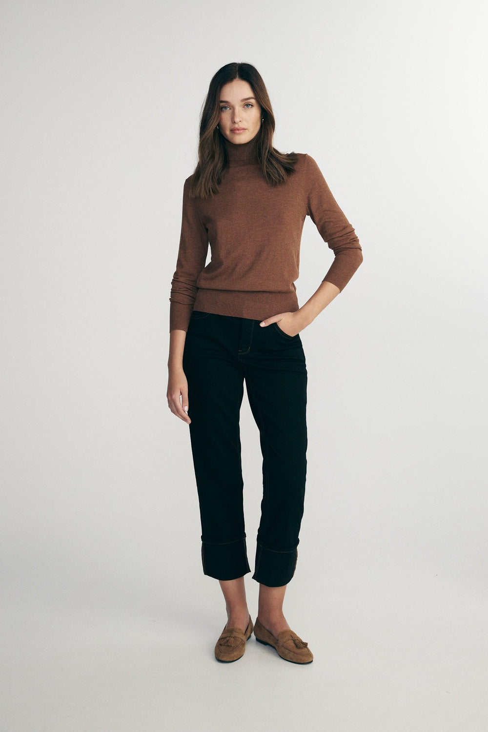 Turtle neck sweater