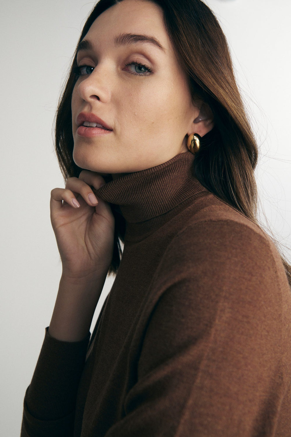 Turtle neck sweater
