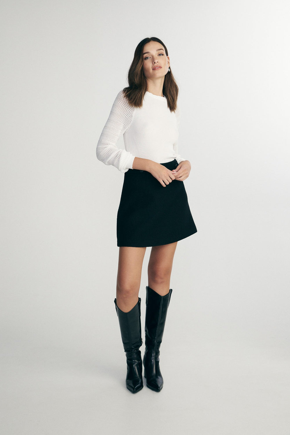 Crew neck sweater