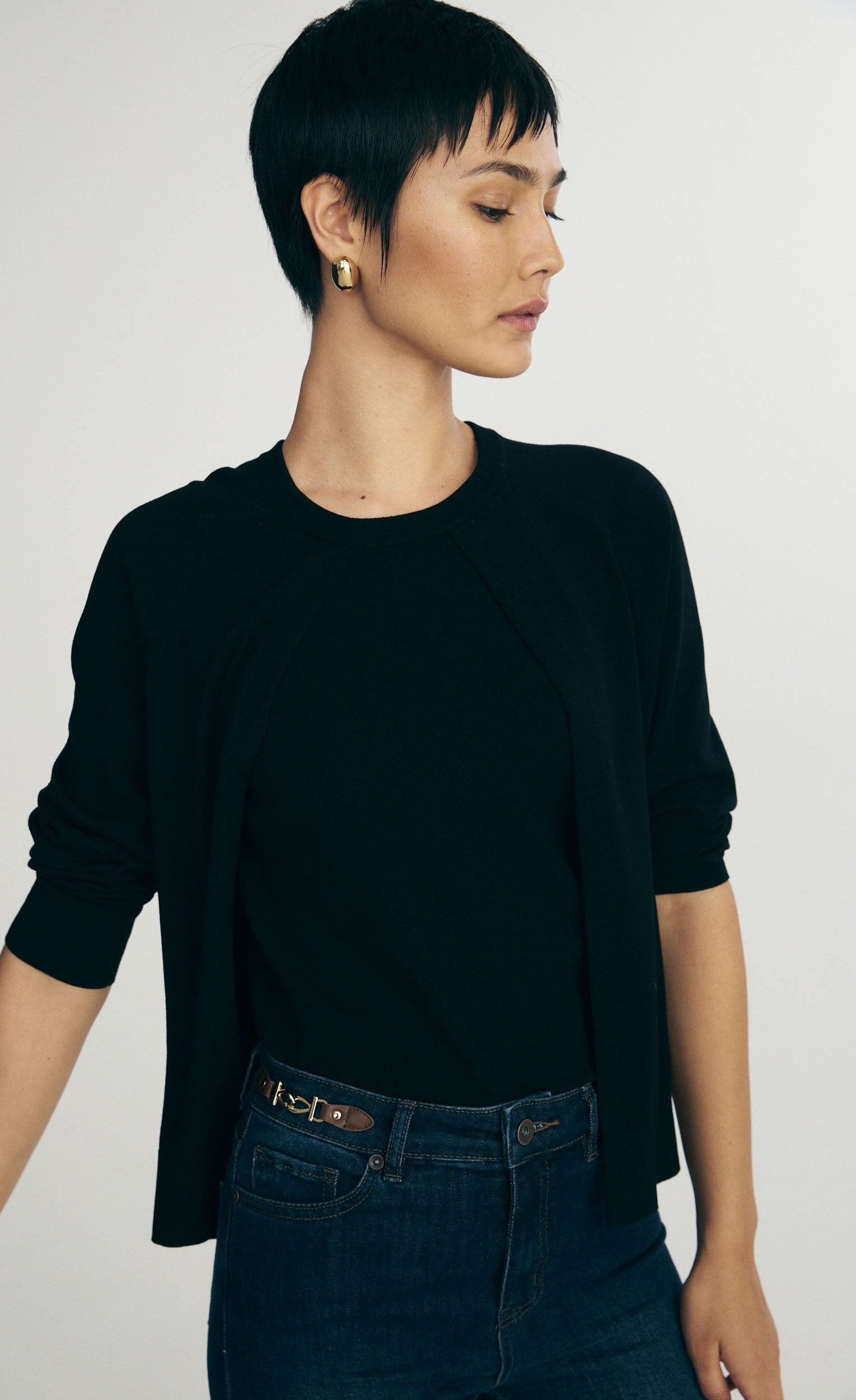 2-in-1 cardigan