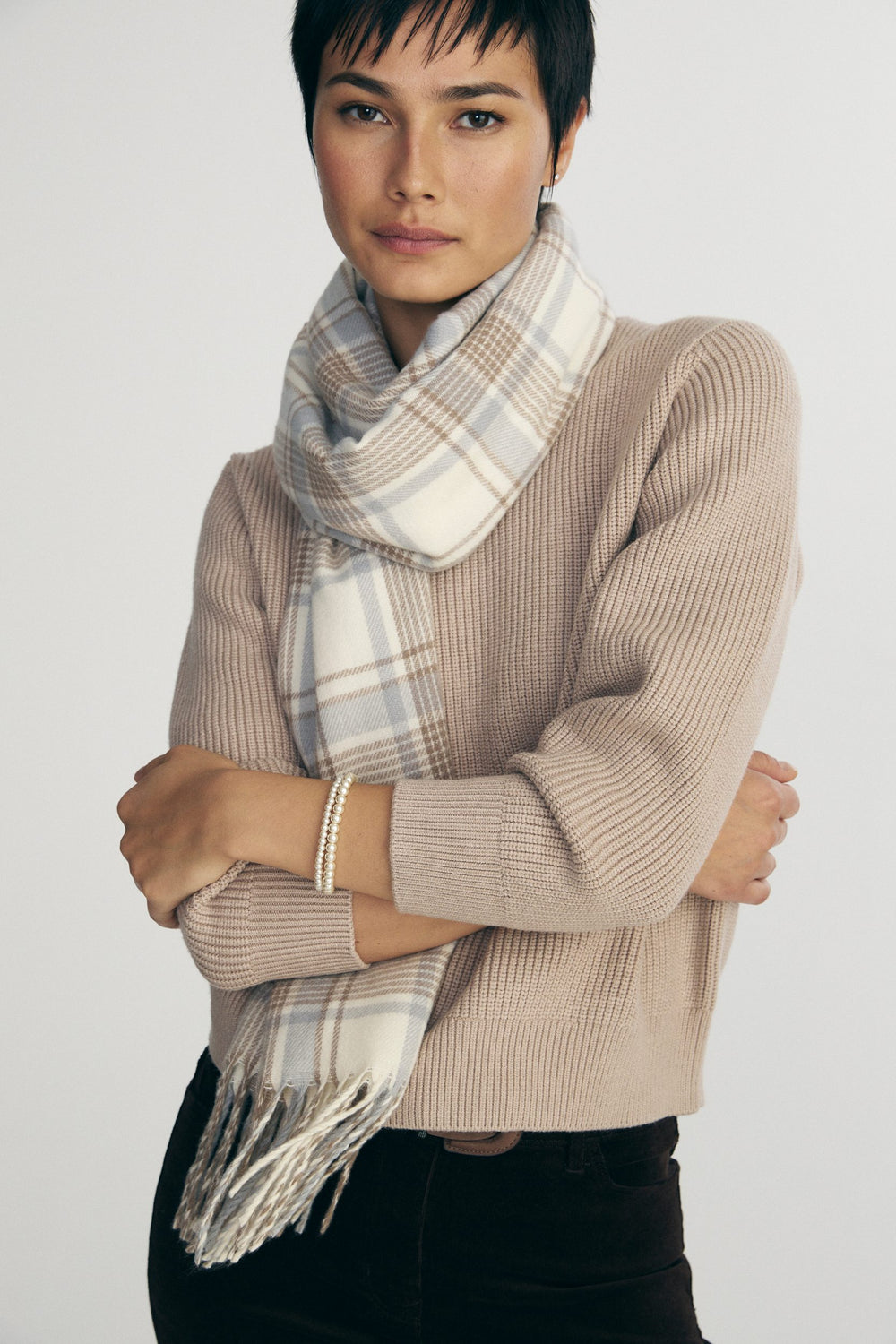 Relaxed crew neck sweater