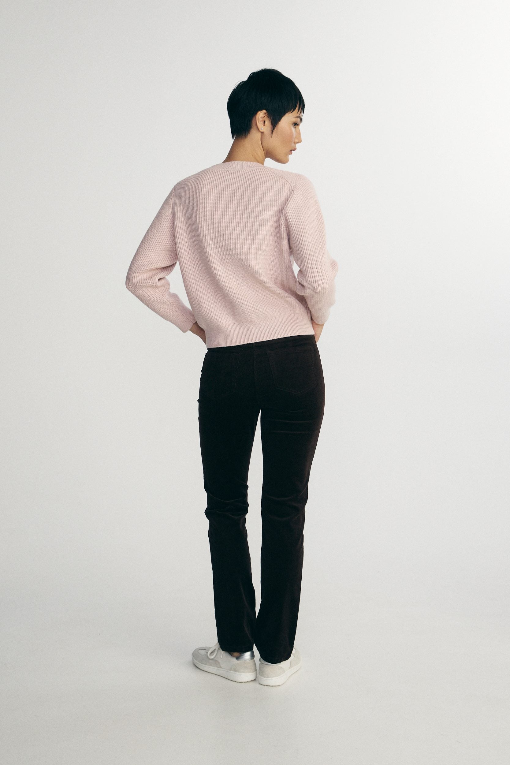 Relaxed crew neck sweater