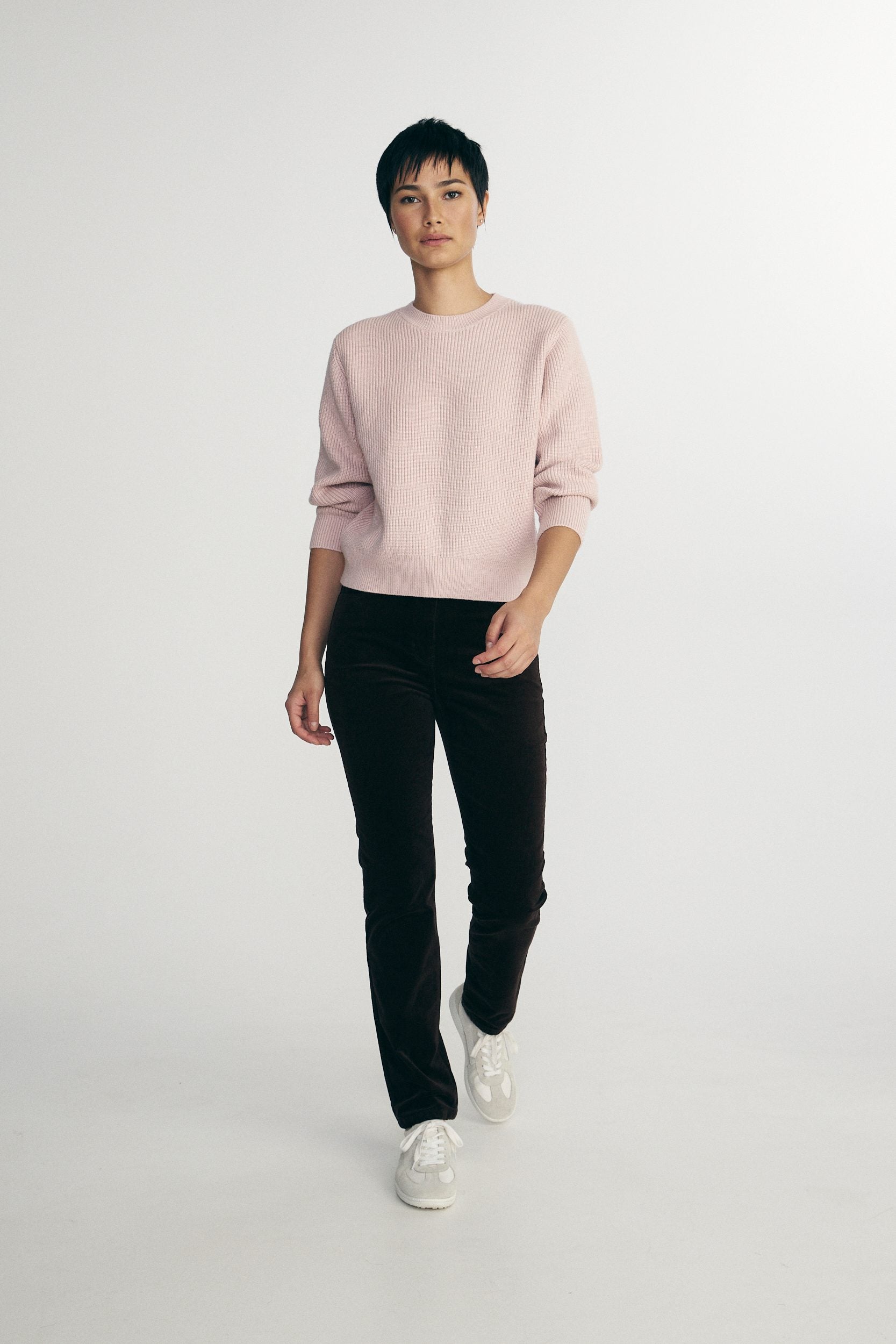 Relaxed crew neck sweater