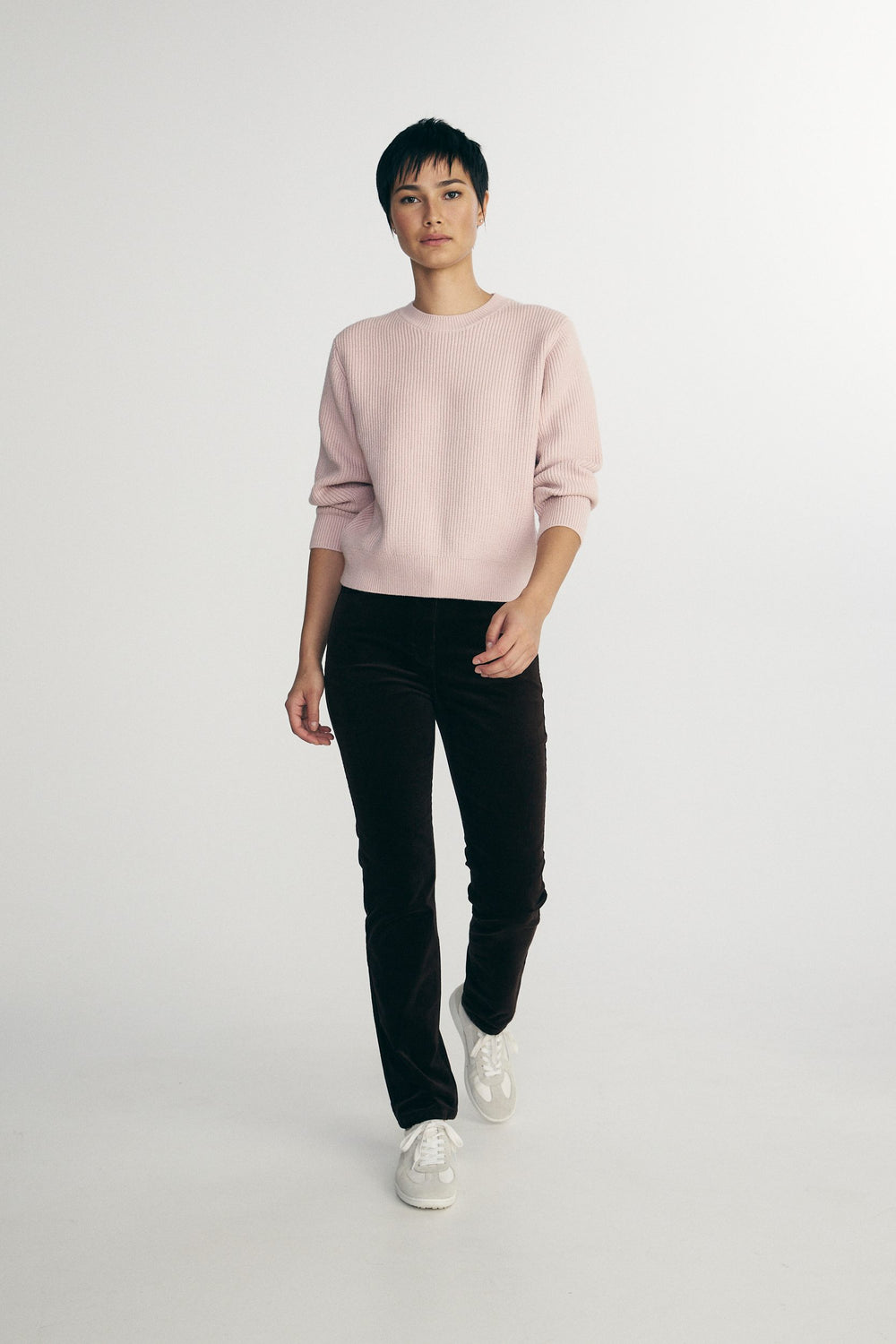 Relaxed crew neck sweater