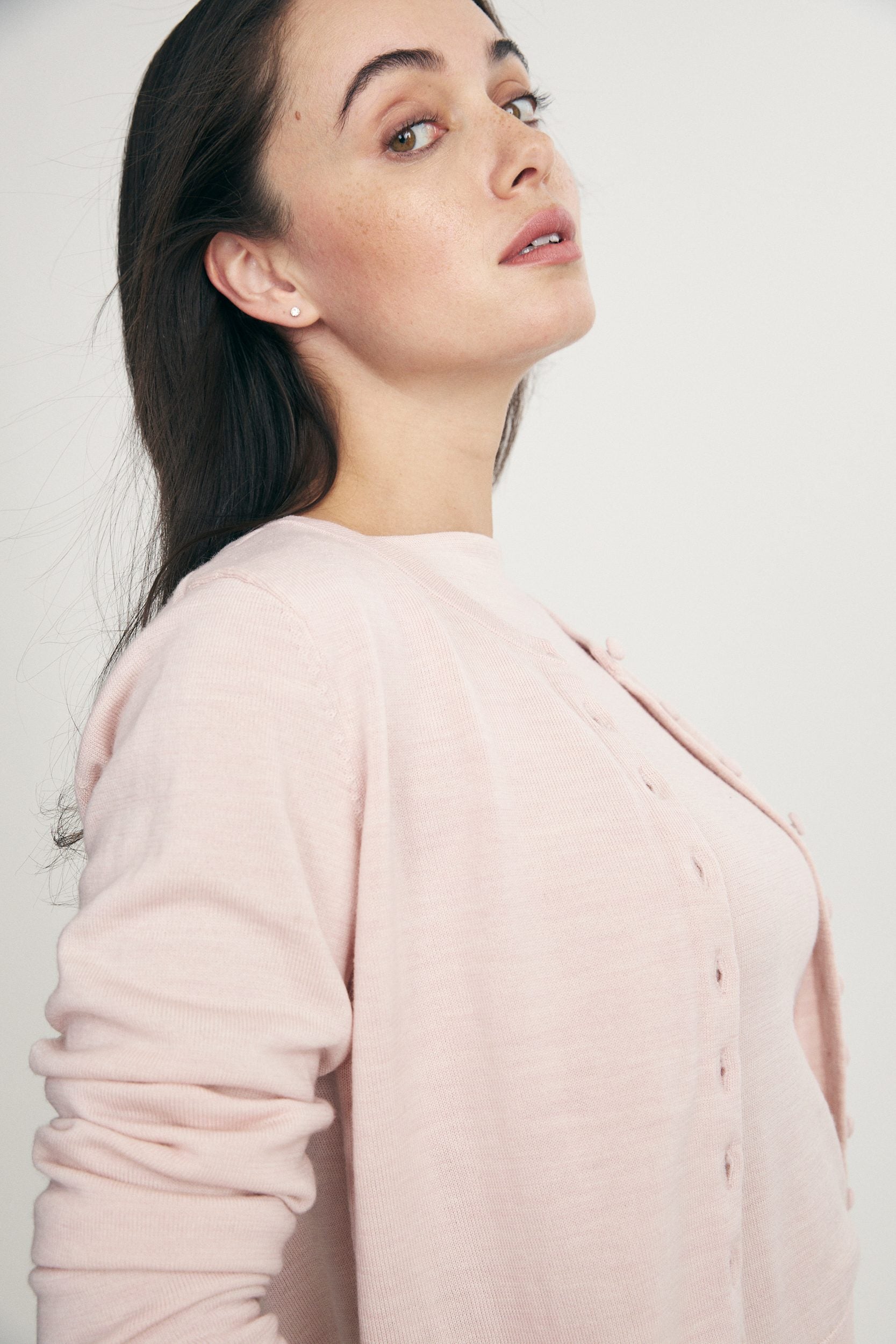 Cardigan en laine de mérinos