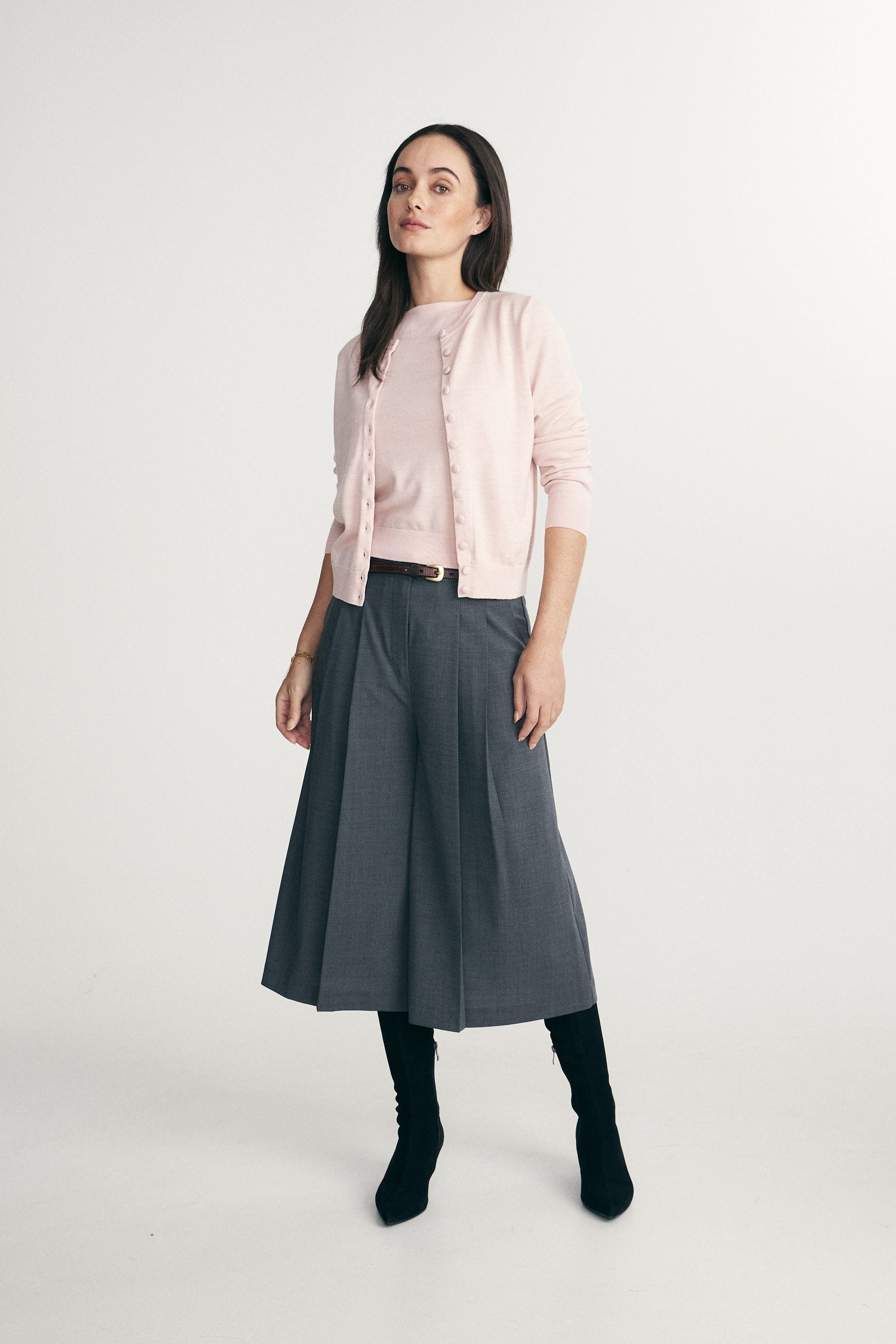 Merino wool cardigan