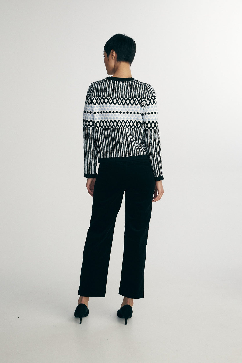 Jacquard cardigan