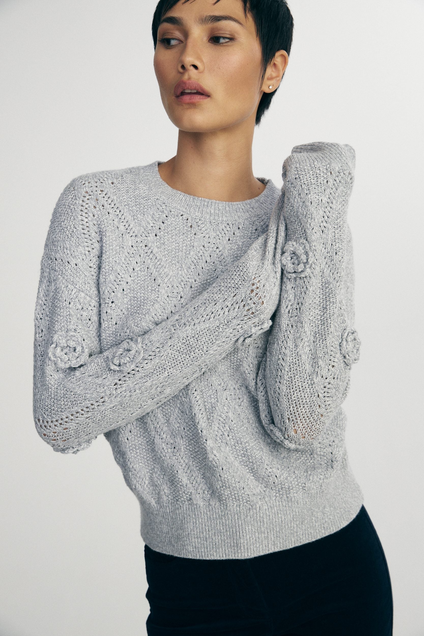 Crew neck sweater