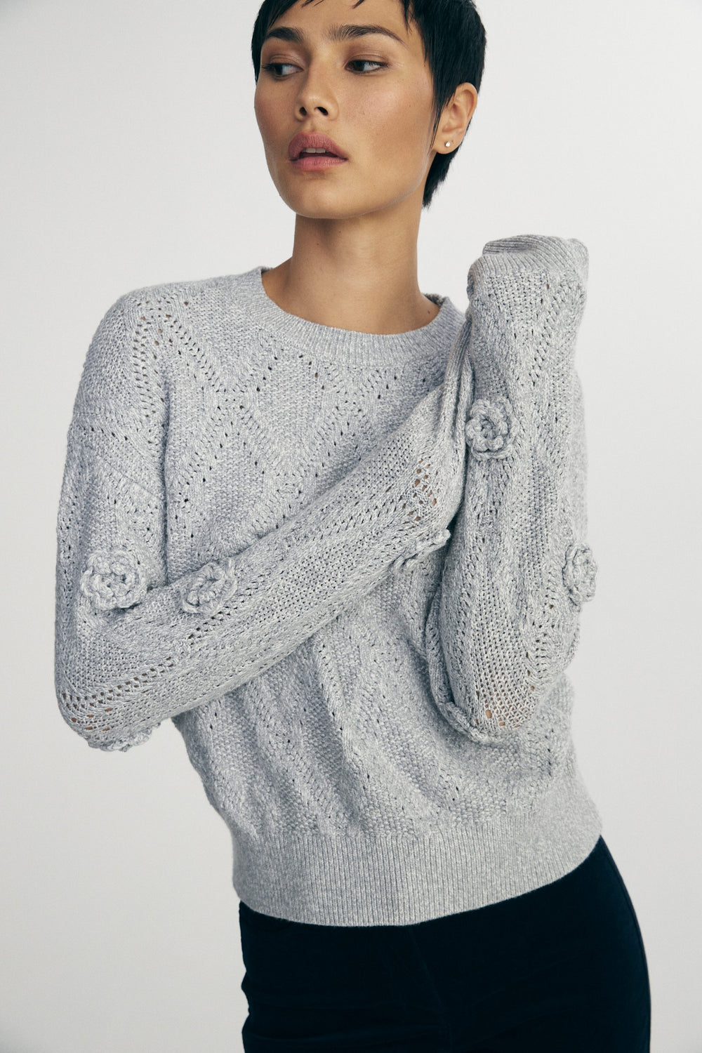 Crew neck sweater
