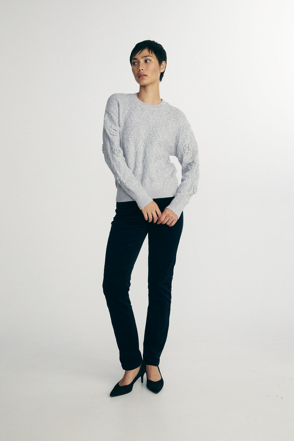 Crew neck sweater