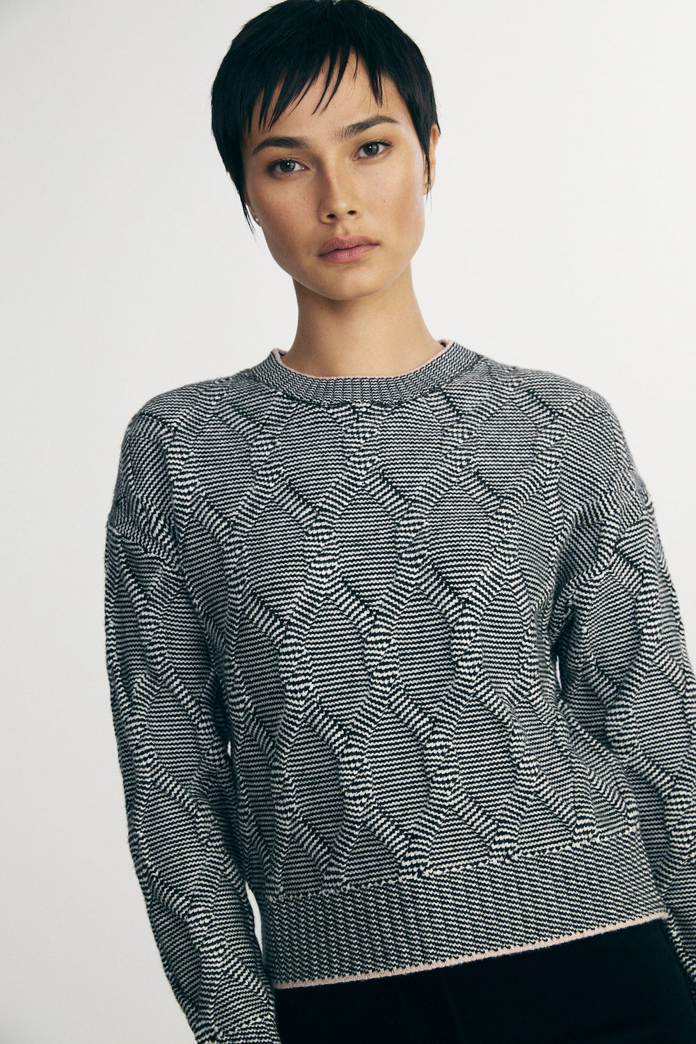 Argyle sweater