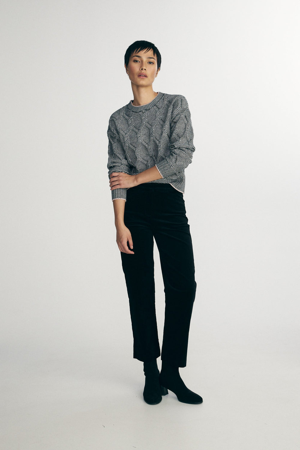 Argyle sweater