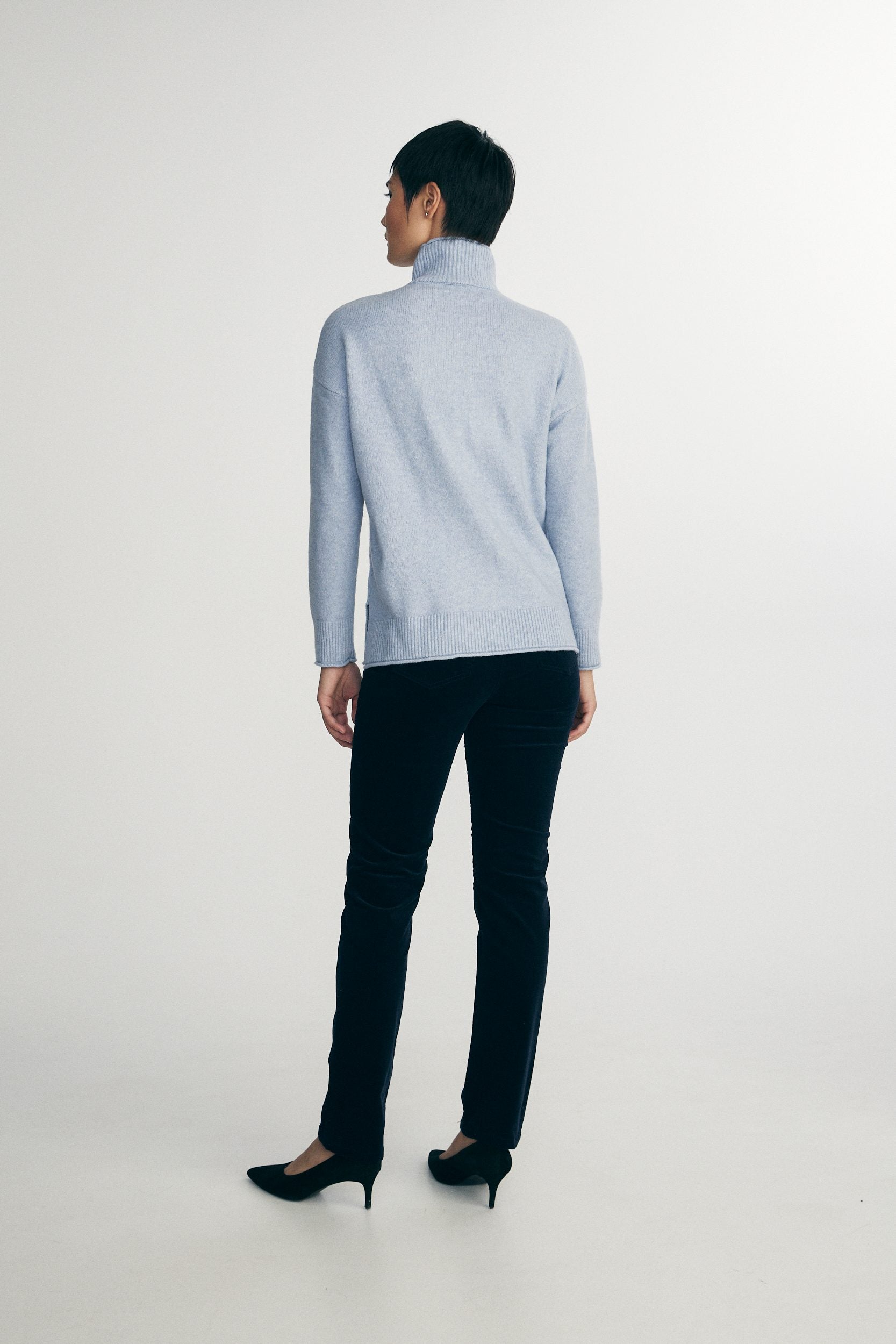 Mock neck sweater