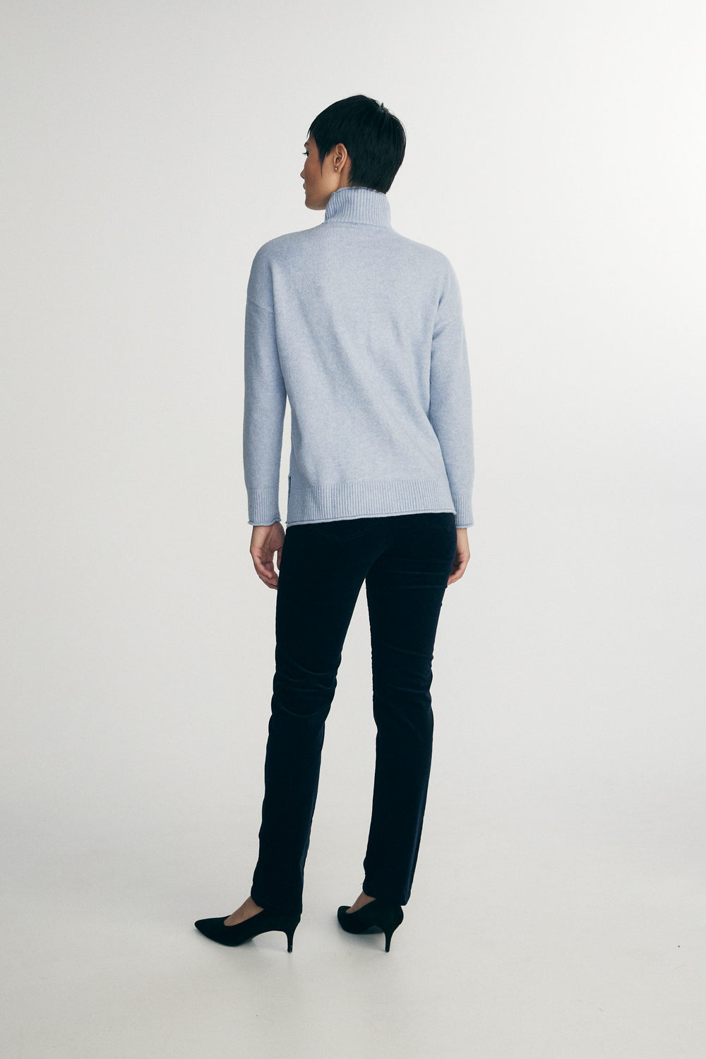Mock neck sweater