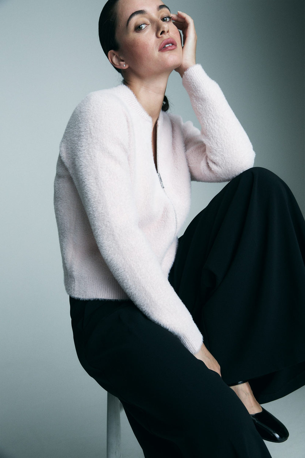 Chandial doux avec fermeture éclair