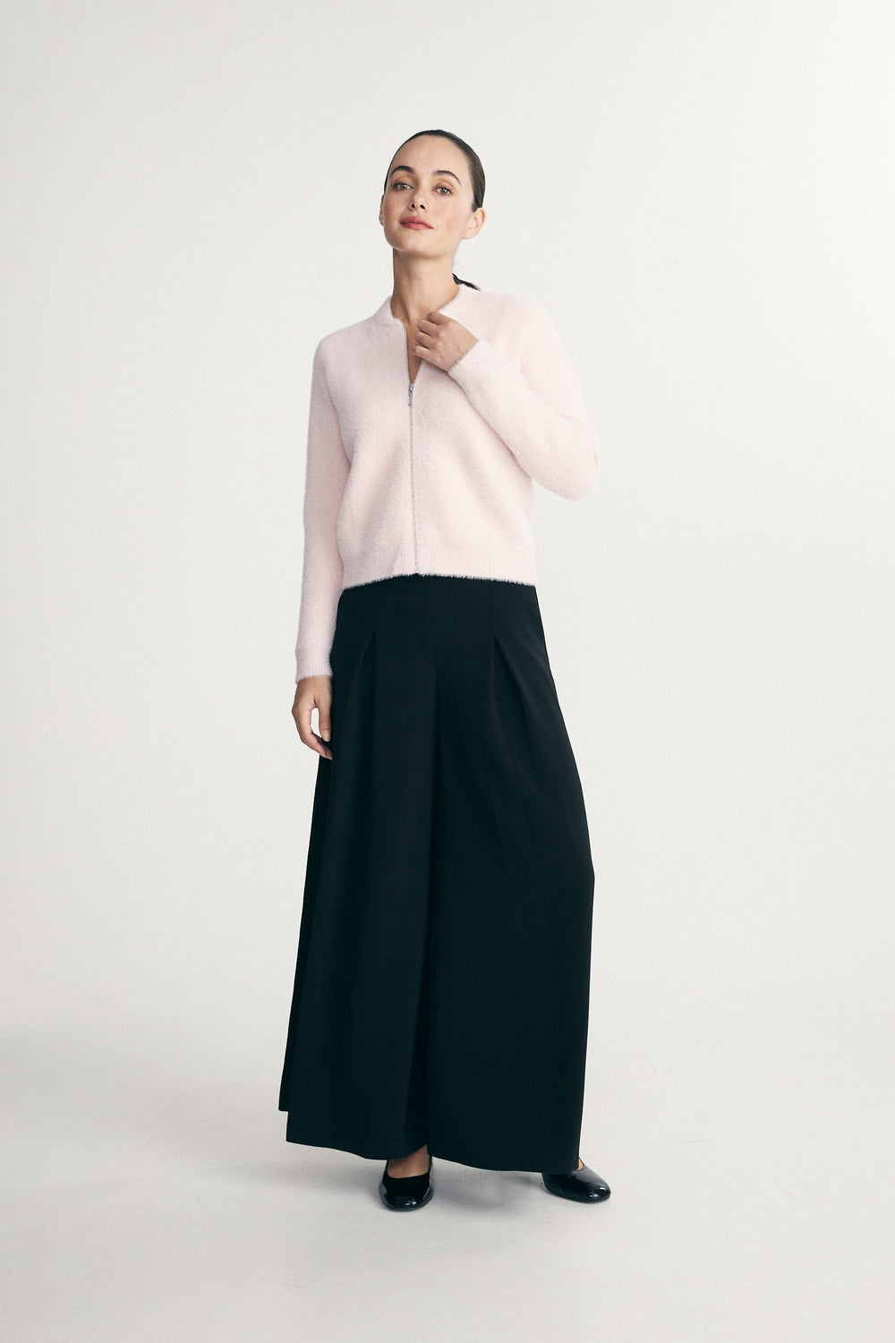 Chandial doux avec fermeture éclair