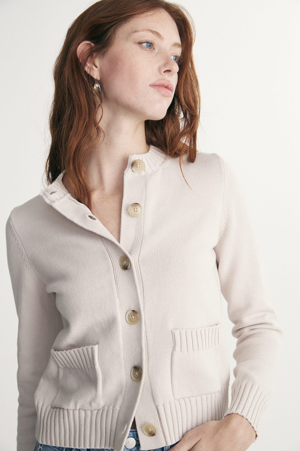 Cardigan with pockets