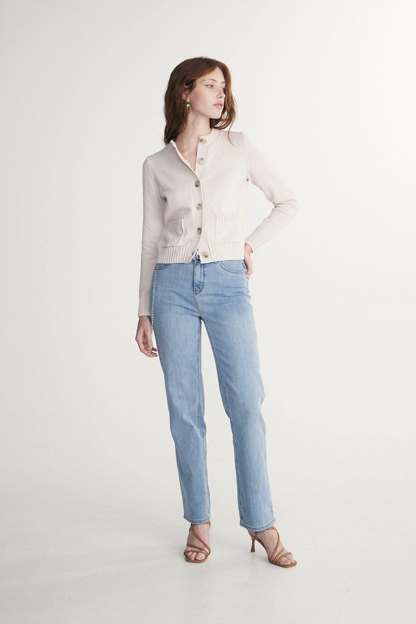 Cardigan with pockets