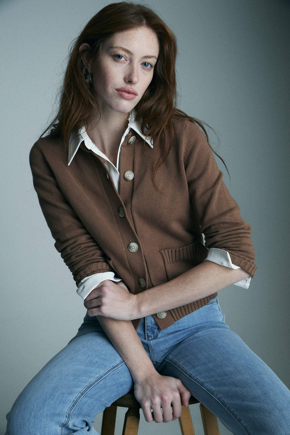 Cardigan with pockets