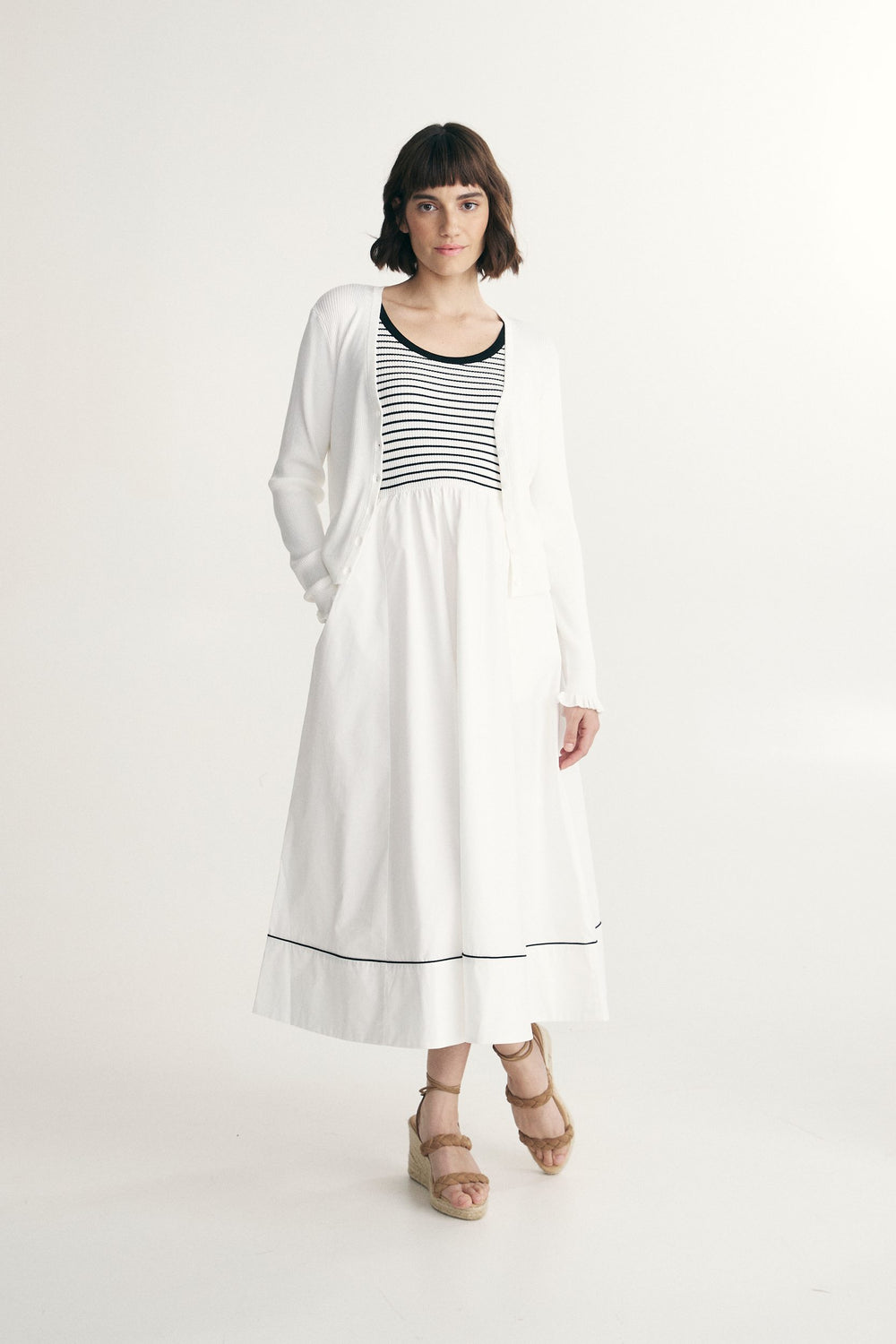 Cardigan avec détail au poignet