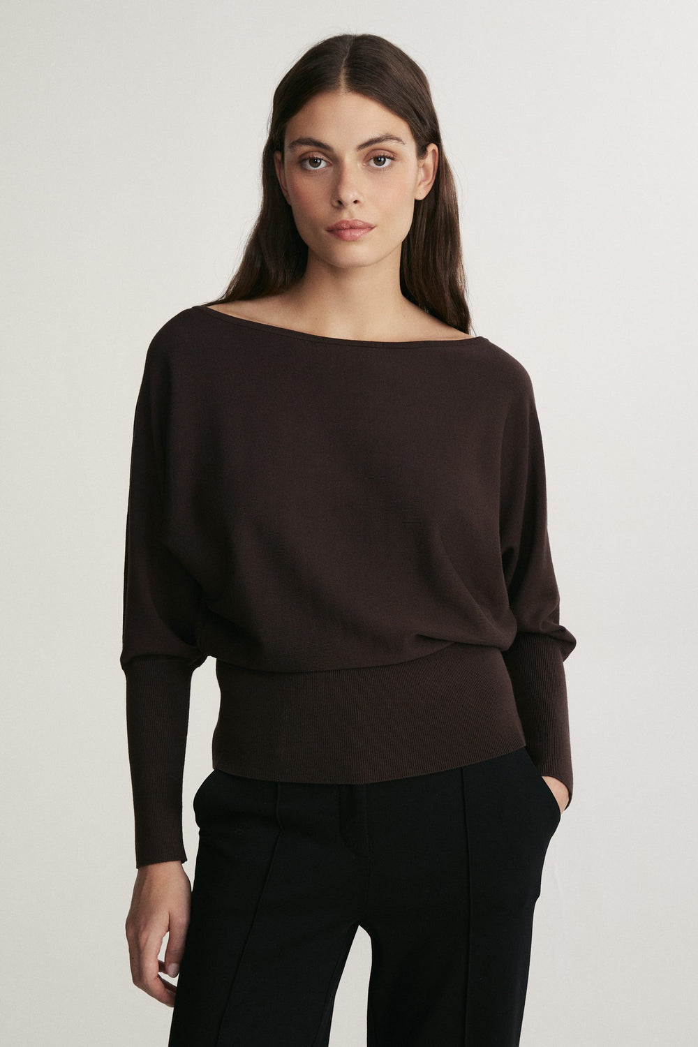 Off shoulder sweater
