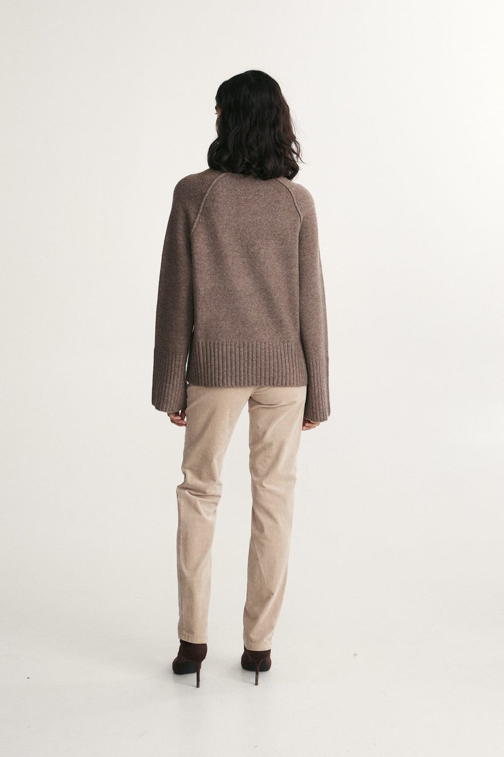Mock neck sweater
