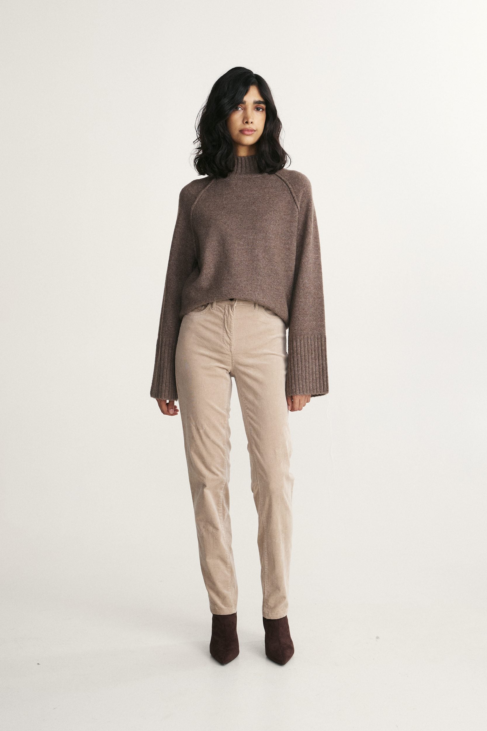 Mock neck sweater