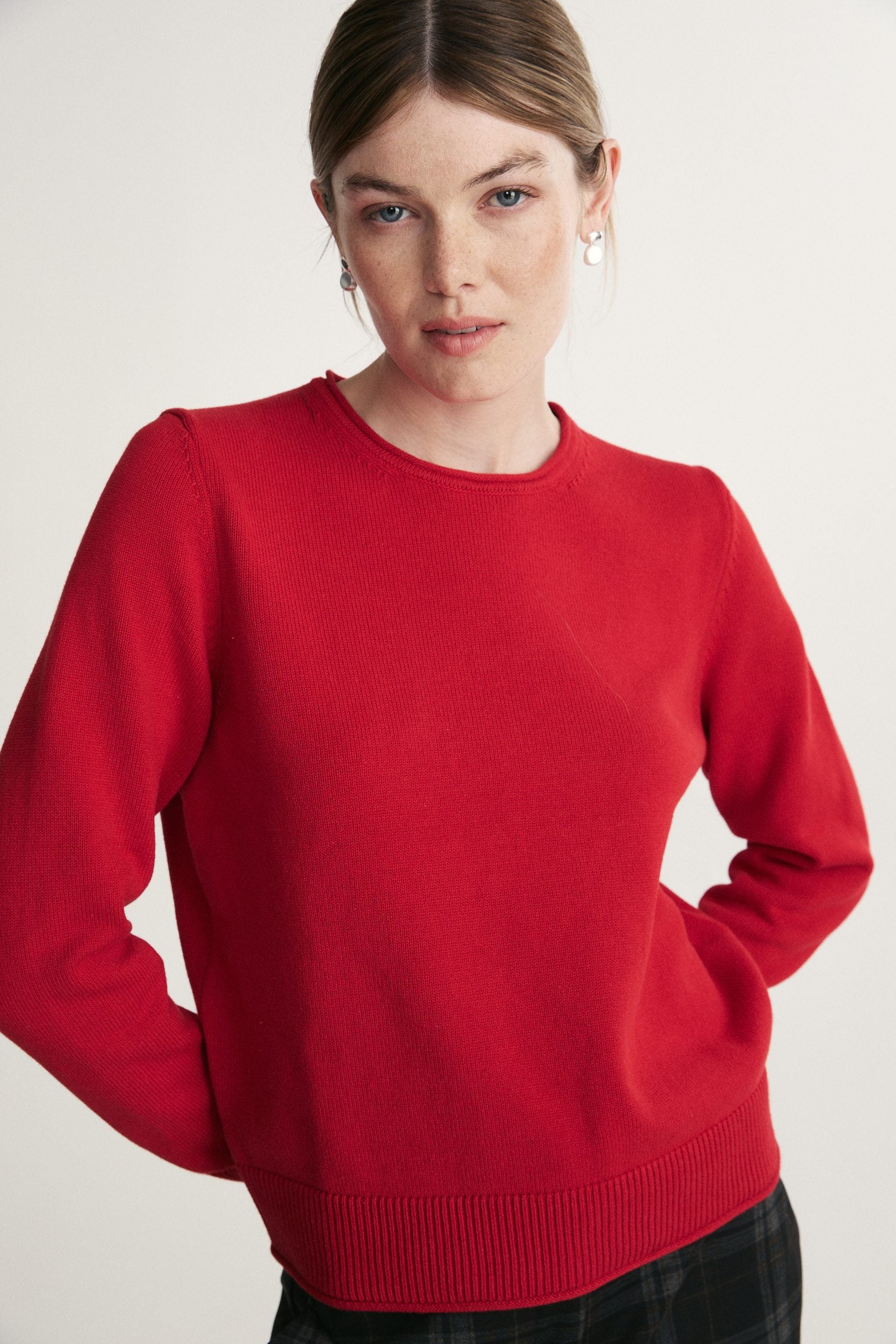 Crew neck sweater