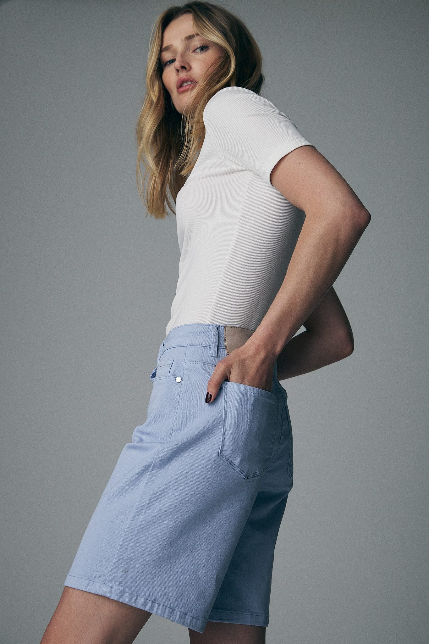 Short en denim