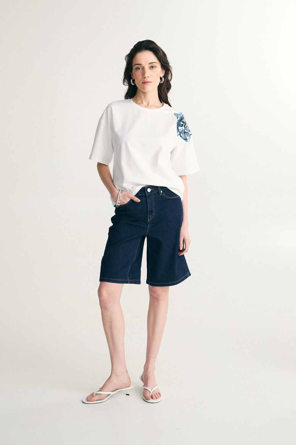 Short en jean