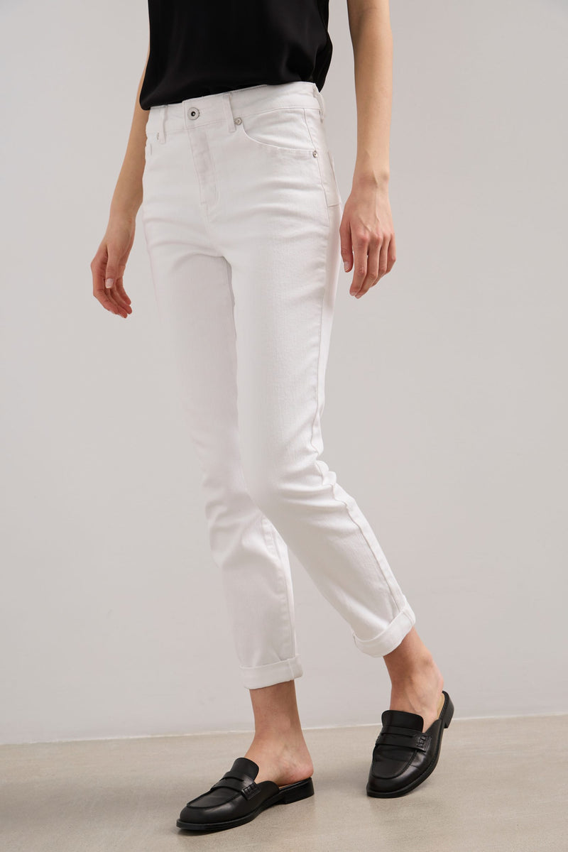 Push up jeans with cuffs