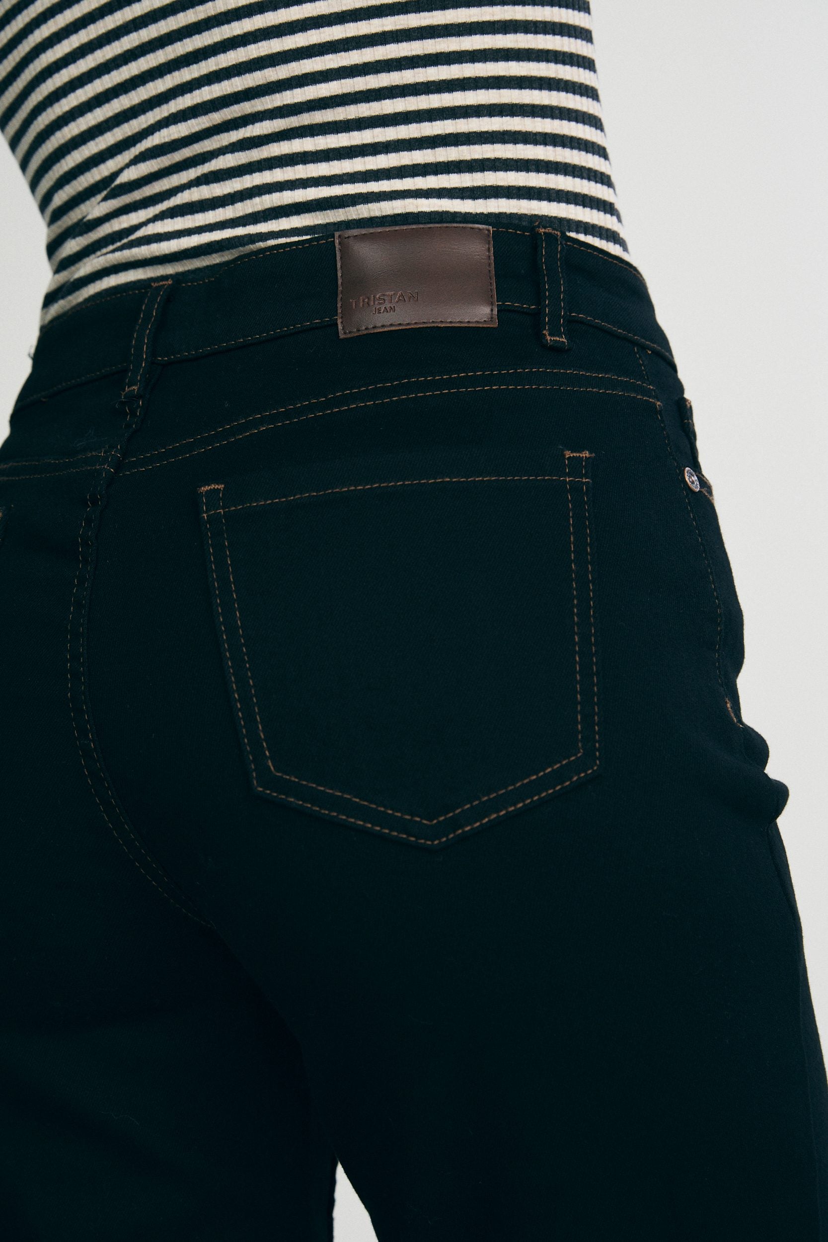 Jeans à revers large