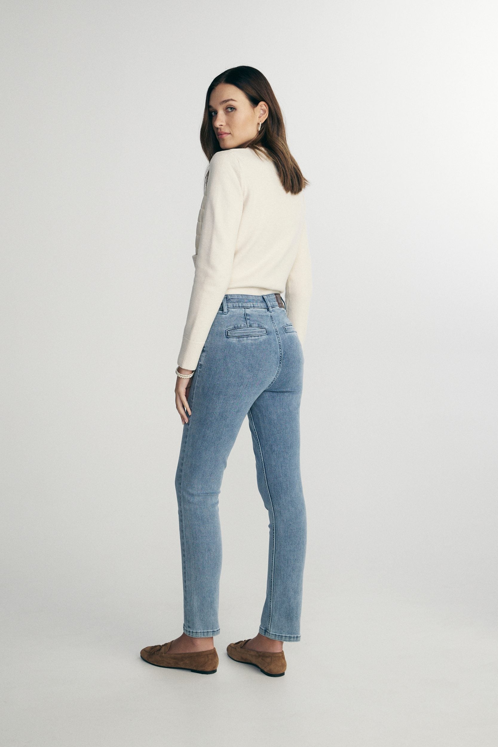 High waist jeans