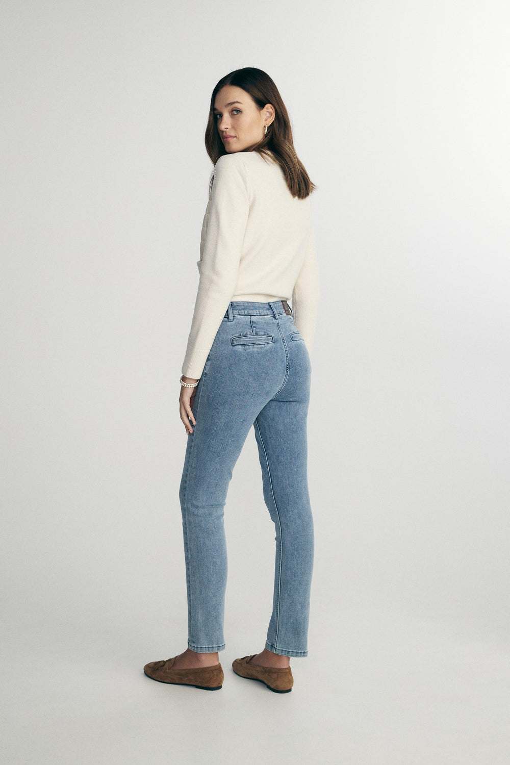 High waist jeans