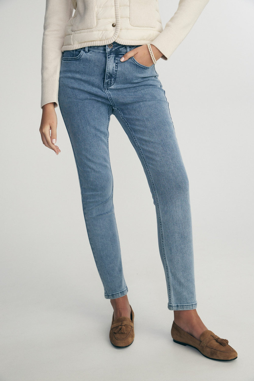 High waist jeans