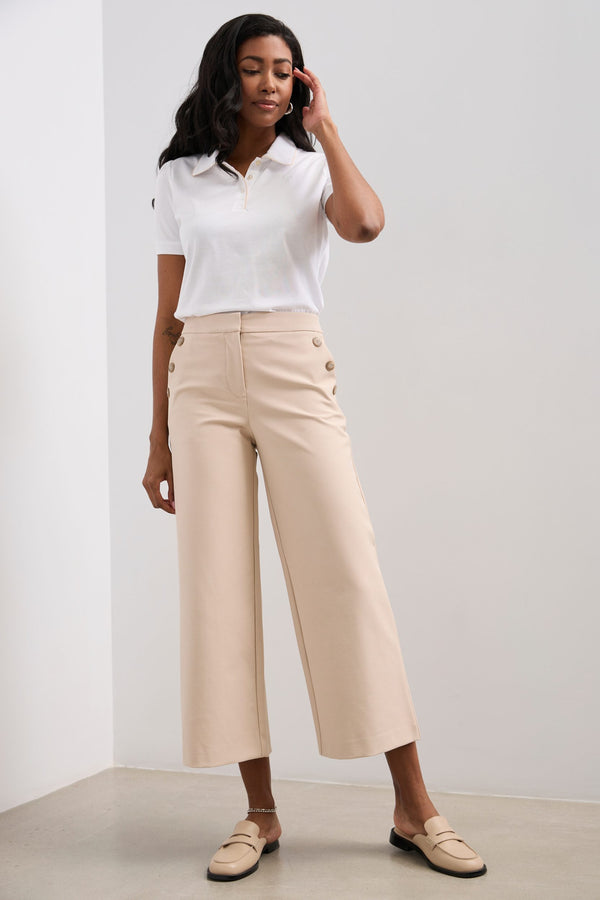Straight discount cropped pants
