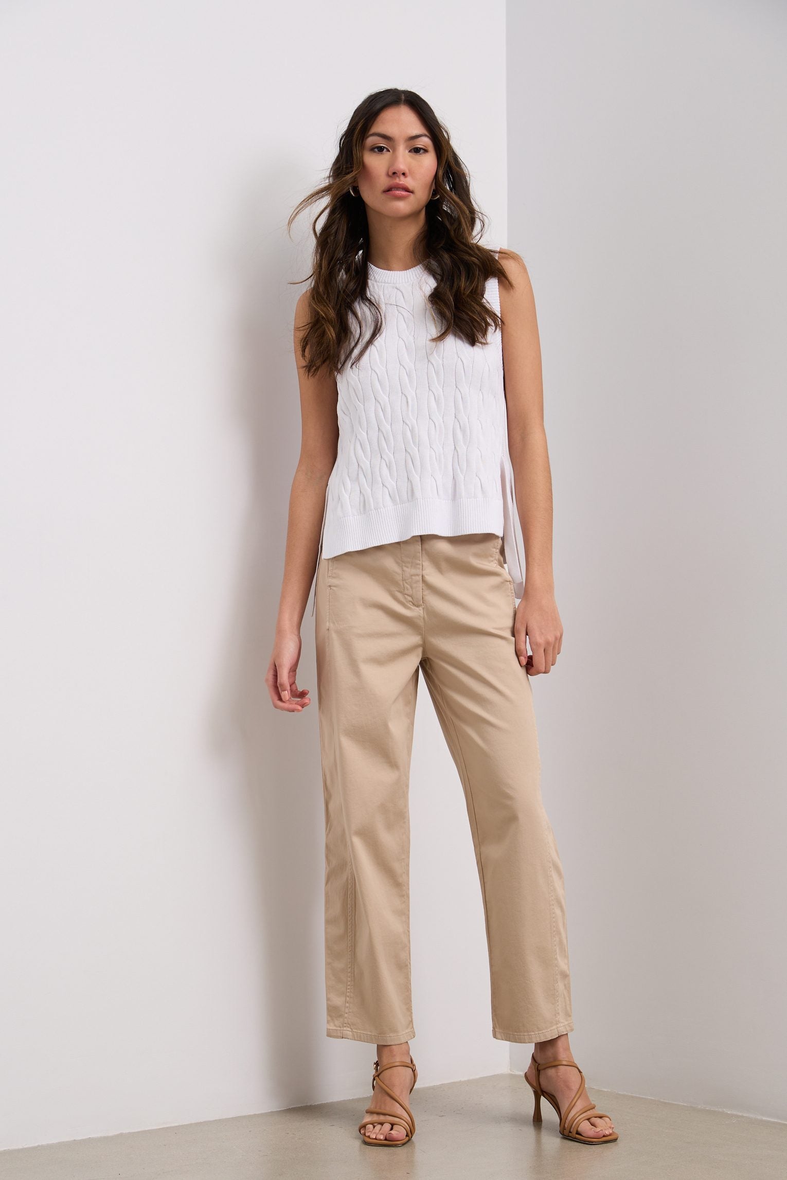 Pantalon carotte décontracté