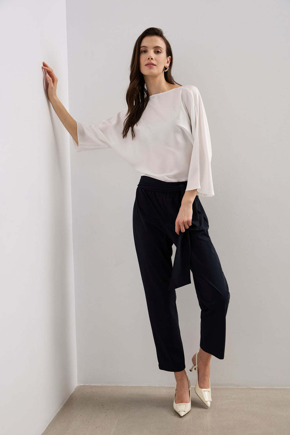 Pantalon Sport Chic à ceinture