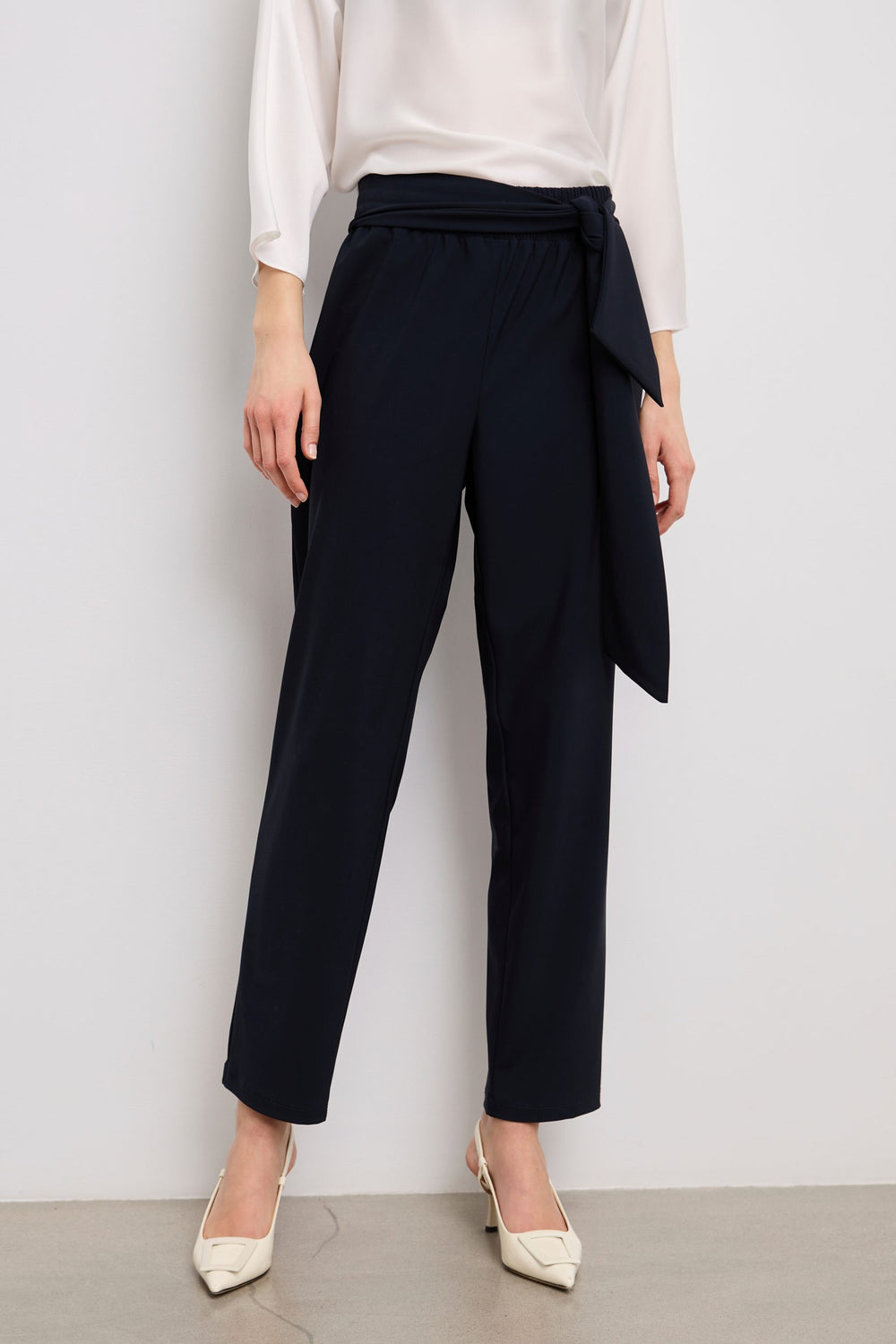 Pantalon Sport Chic à ceinture