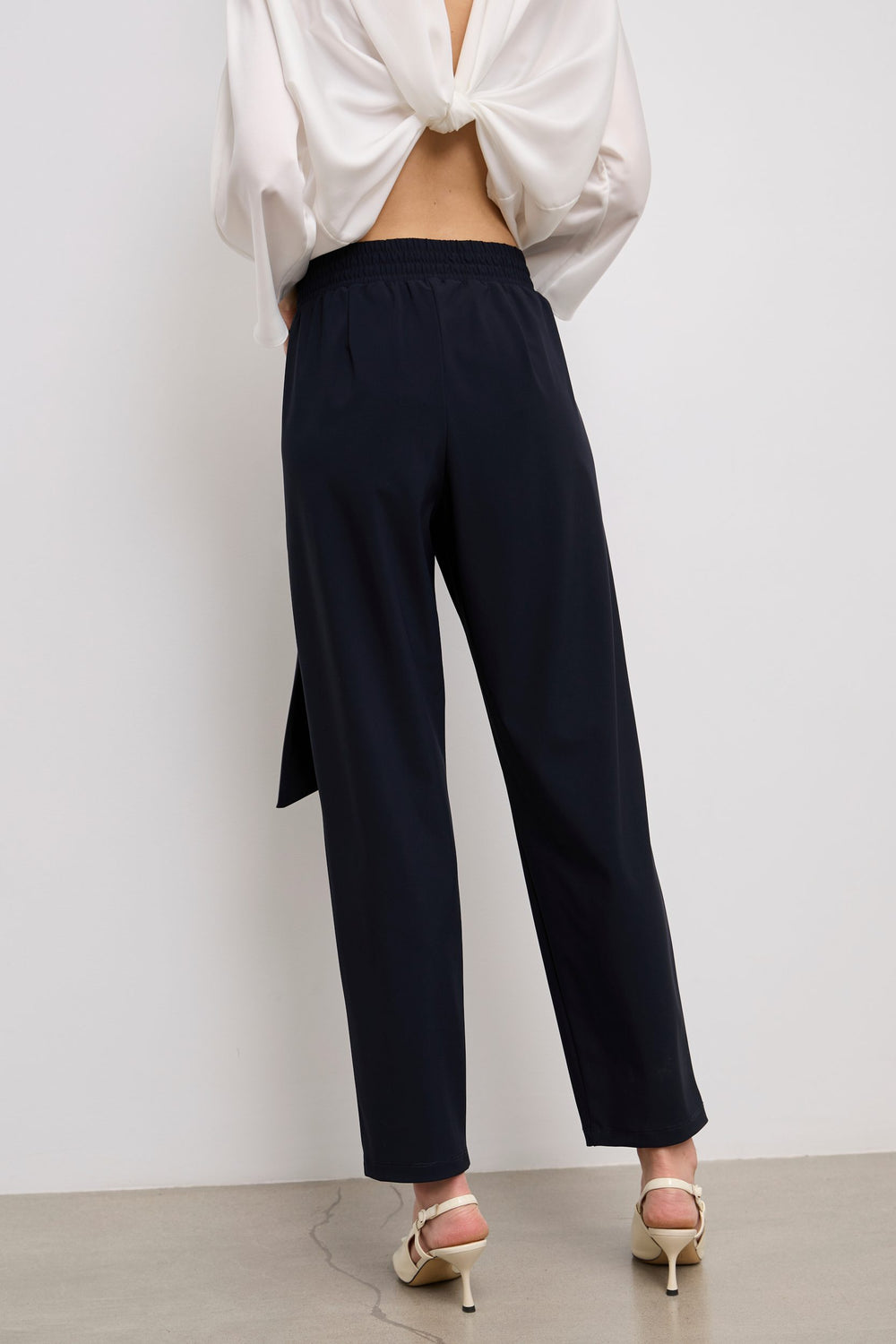 Pantalon Sport Chic à ceinture