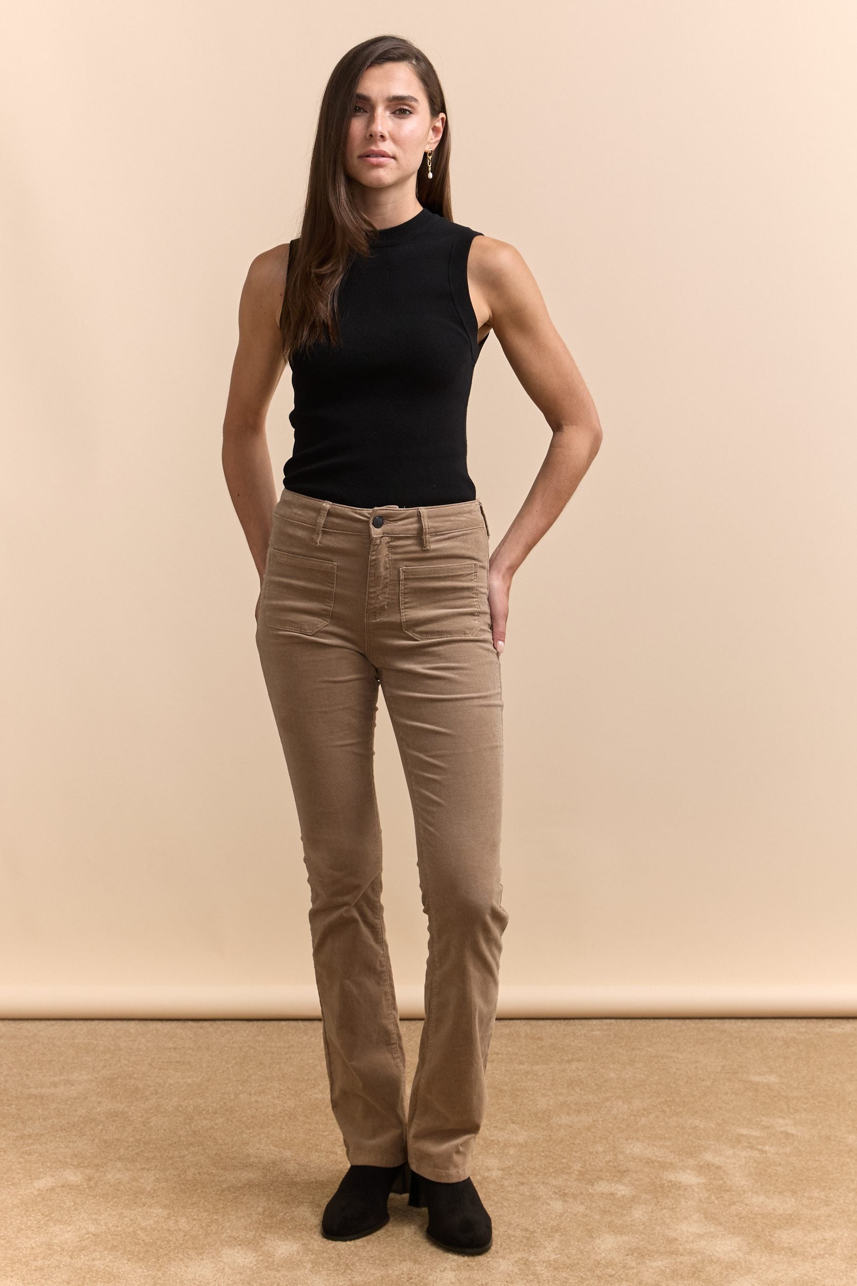 Vogue Kick Bootcut corduroy pant