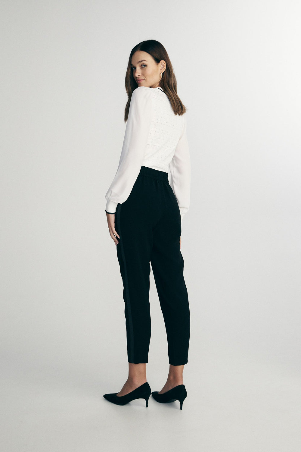 Pantalon décontracté avec ruban