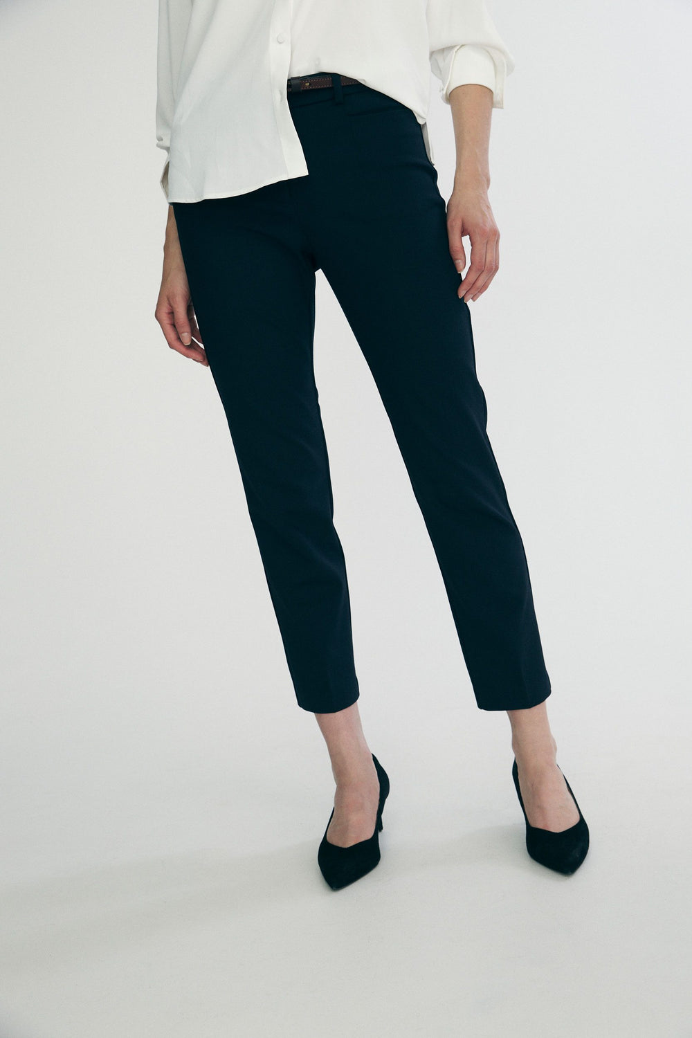 Straight cropped pant