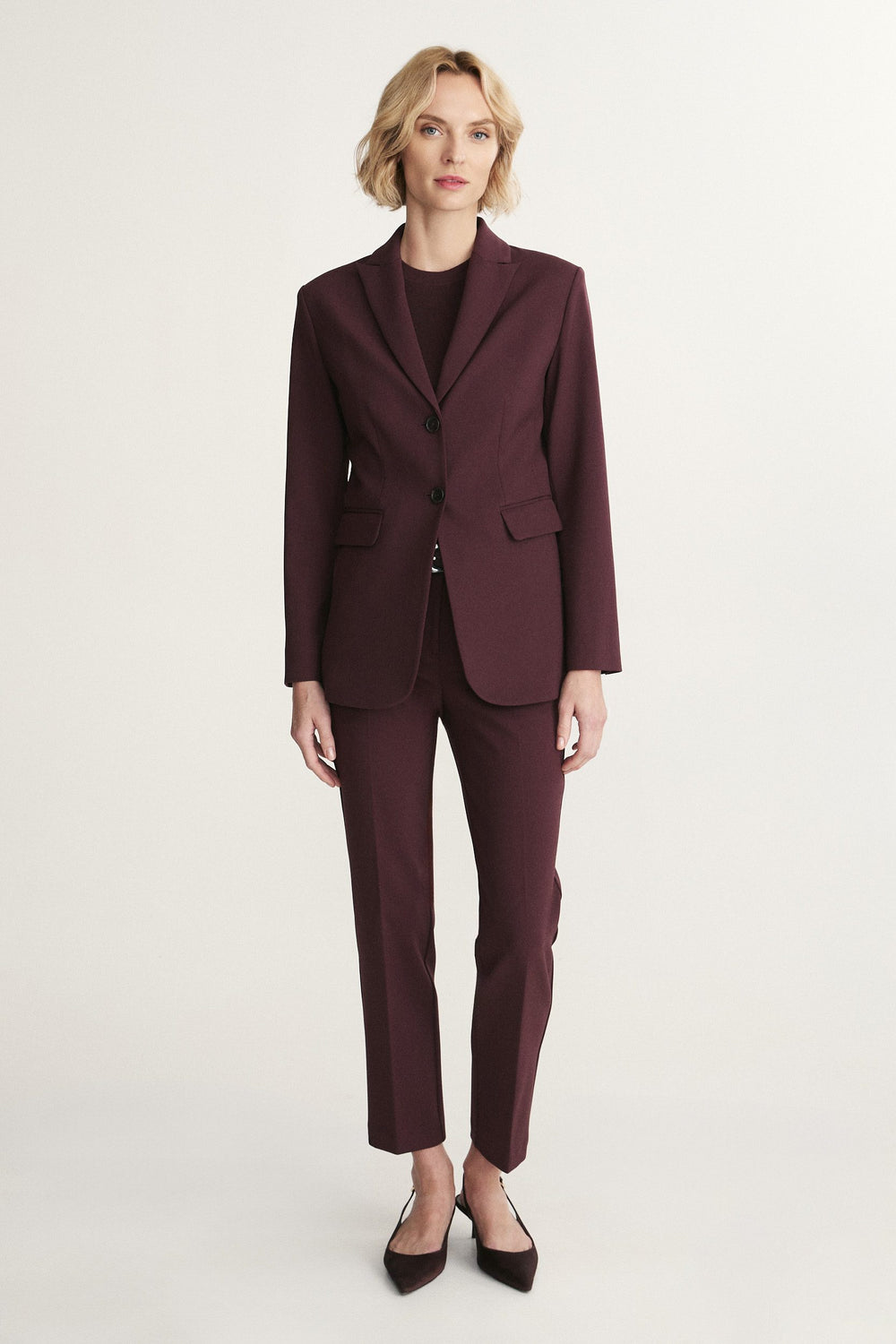 Urban straight cropped pant