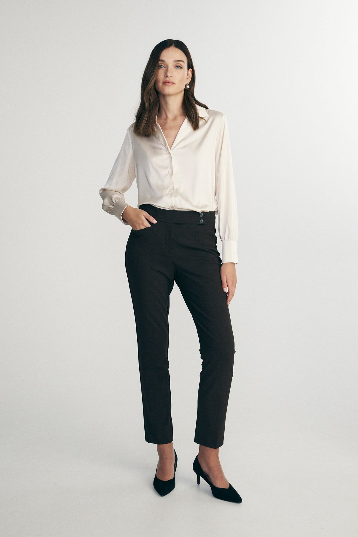 Straight leg pants