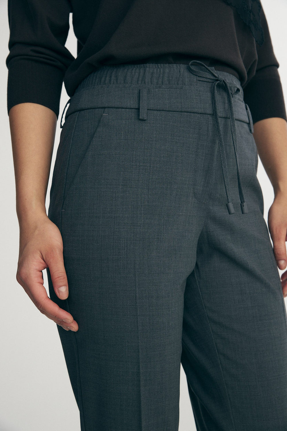 Pantalon à double ceinture