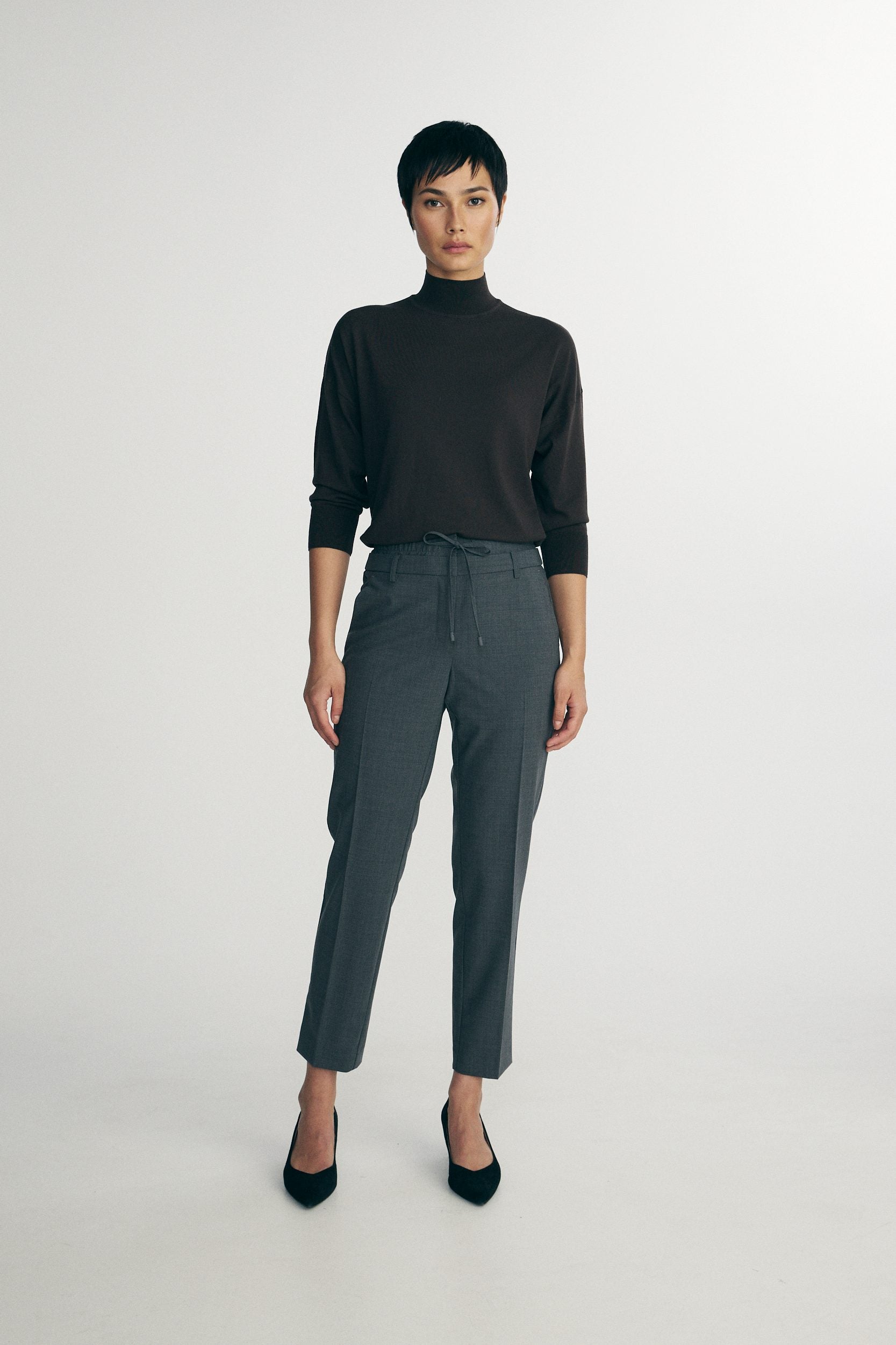 Pantalon à double ceinture